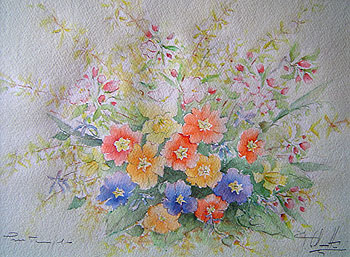 Delamotte&nbsp;Norbert - Bouquet de Primtemps